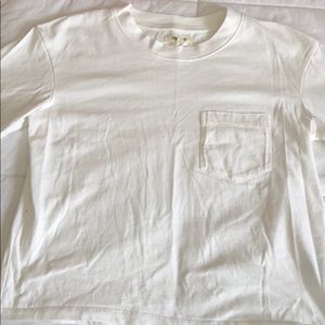 Madewell crop top T-shirt